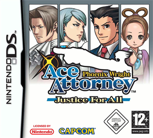 Phoenix Wright: Ace Attorney: Justice for All - Box - Front Image