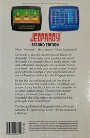 Jeopardy! Second Edition - Box - Back Image