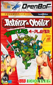 Asterix & Obelix Bootleg 4PLAYERS - Fanart - Box - Front Image