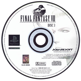 Final Fantasy VIII - Disc Image