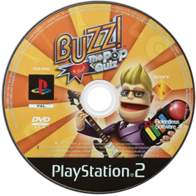 Buzz!: The Pop Quiz - Disc Image