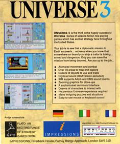 Universe 3 - Box - Back Image