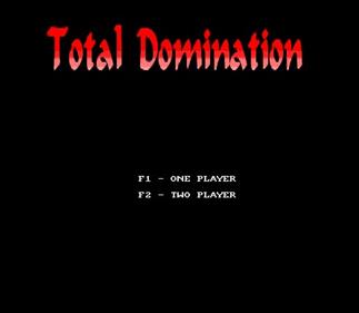 Total Domination 2 - Screenshot - Game Title Image