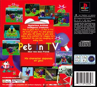 Pet in TV - Box - Back Image