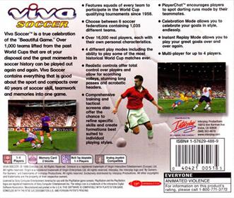 Viva Soccer - Box - Back Image