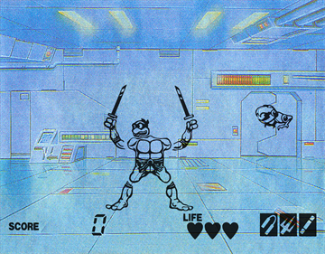Teenage Mutant Ninja Turtles II: Splinter Speaks - Screenshot - Gameplay Image