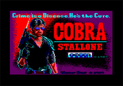 Stallone: Cobra - Screenshot - Game Title Image