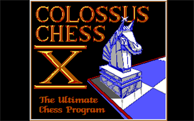 Colossus Chess X - Screenshot - Game Title Image