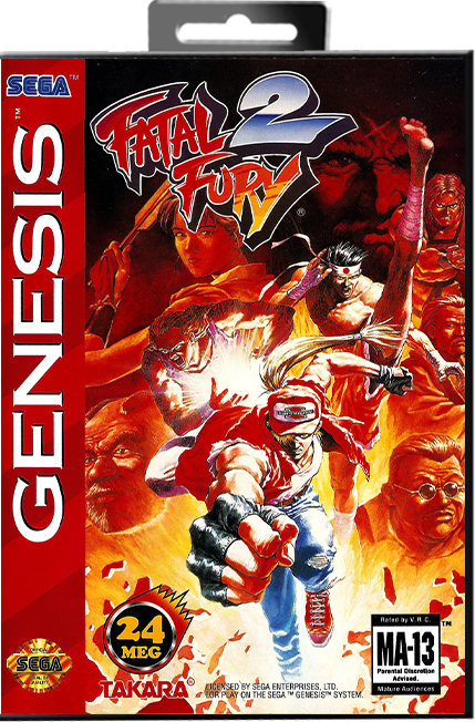 Fatal Fury 2 (Genesis) - The Cover Project