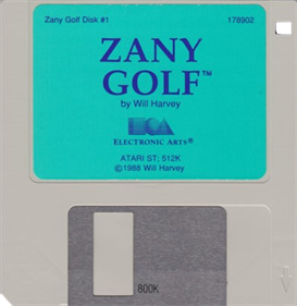 Will Harvey's Zany Golf - Disc Image