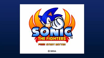 Sonic the Fighters - Screenshot - Game Title Image