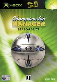 Championship Manager: Season 02/03 - Box - Front Image