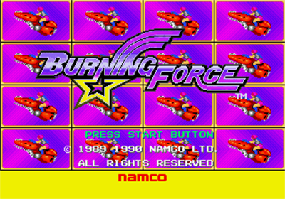Burning Force - Screenshot - Game Title Image