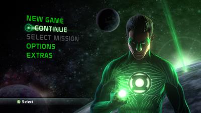 Green Lantern: Rise of the Manhunters - Screenshot - Game Select Image