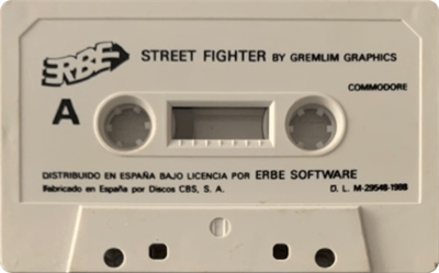 Street Fighter (Europe version) - Cart - Front Image