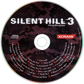 Silent Hill 3 - Disc Image