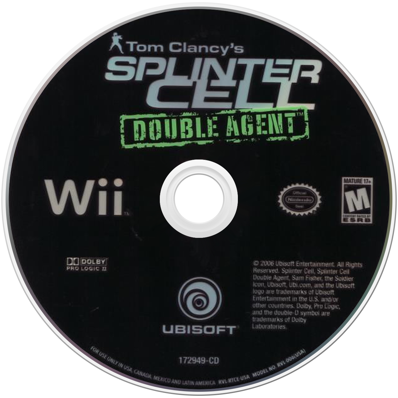 Tom Clancy's Splinter Cell: Double Agent Playstation PS2 Game - CIB  Complete 8888322948