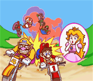 Excitebike: Bun Bun Mario Battle Stadium - Screenshot - Gameplay Image