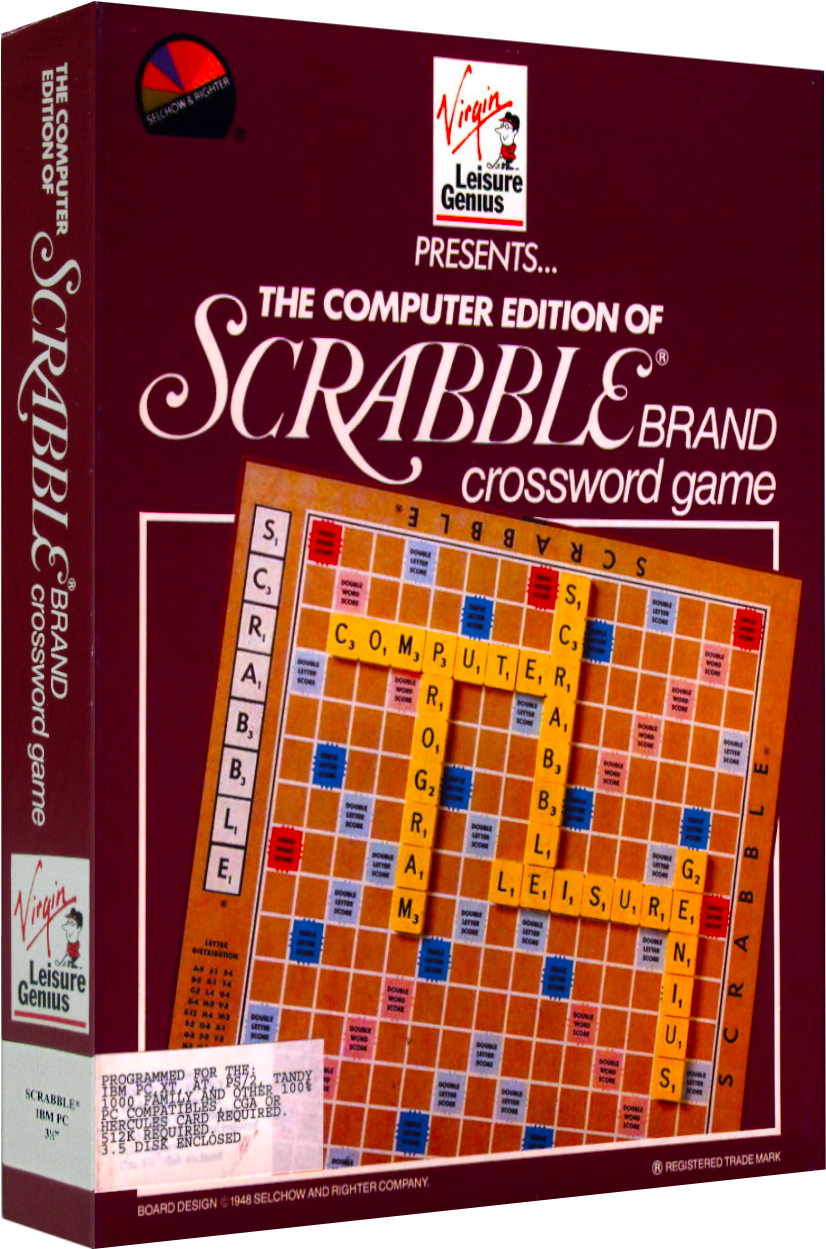 The Computer Edition Of Scrabble Brand Crossword Game Details 
