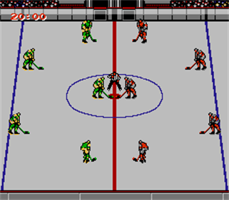Konamic Ice Hockey - Screenshot - Gameplay Image