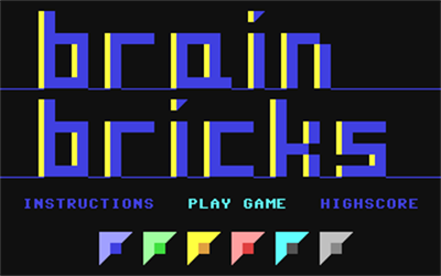 Brain Bricks - Screenshot - Game Title Image