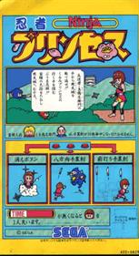 Ninja (Sega) - Arcade - Controls Information Image