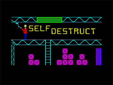 Self Destruct - Screenshot - Game Title Image