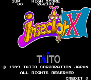 Insector X - Screenshot - Game Title Image