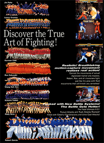 Art of Fighting 3: The Path of the Warrior - Box - Back Image