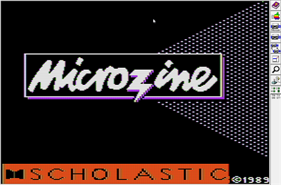 Microzine 33 - Screenshot - Game Title Image