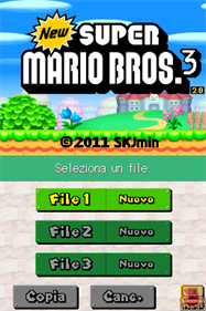 New Super Mario Bros. 3 - Screenshot - Game Title Image