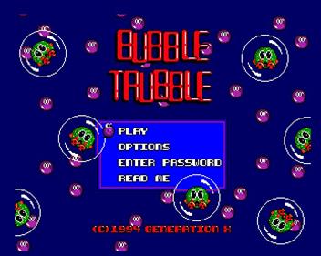 Bubble Trubble - Screenshot - Game Title Image
