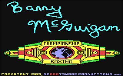 Star Rank Boxing - Screenshot - Game Title Image
