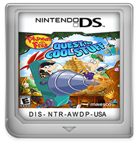 Phineas and Ferb: Quest for Cool Stuff - Fanart - Cart - Front