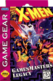 X-Men: GamesMaster's Legacy - Fanart - Box - Front