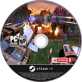 Serious Sam VR: The Second Encounter - Fanart - Disc