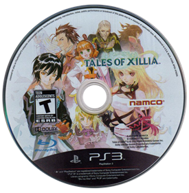 Tales of Xillia - Disc Image