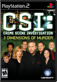 CSI: 3 Dimensions of Murder - Box - Front - Reconstructed Image
