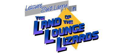 Leisure Suit Larry in the Land of the Lounge Lizards - Clear Logo Image