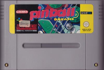 Pinball Dreams - Cart - Front Image