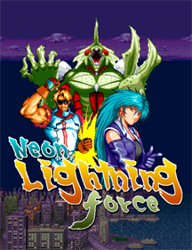 Neon Lightning Force - Advertisement Flyer - Front Image