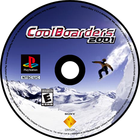 Cool Boarders 2001 - Fanart - Disc Image