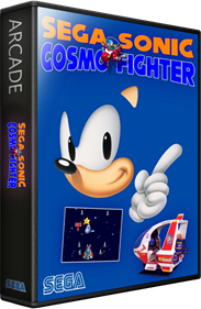 Sega Sonic Cosmo Fighter - Box - 3D Image