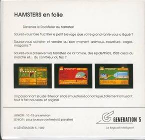 Hamsters en Folie - Box - Back Image