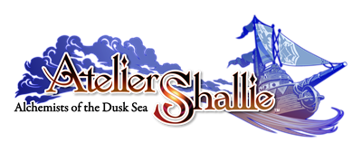Atelier Shallie: Alchemists of the Dusk Sea - Clear Logo Image