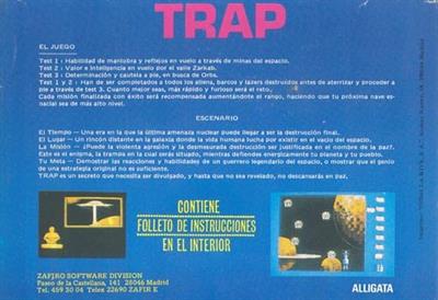 Trap - Box - Back Image