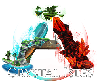 ARK: Survival Evolved: Crystal Isles - Clear Logo Image