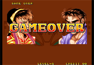 Karnov's Revenge - Screenshot - Game Over Image