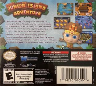 Junior Island Adventure - Box - Back Image