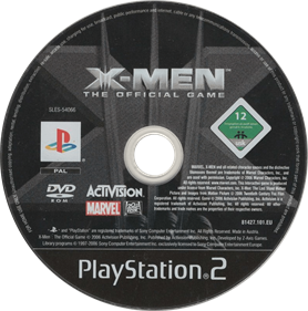 X-Men: The Official Game - Disc Image